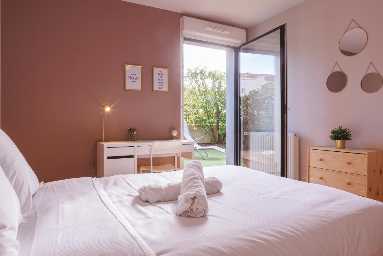 Superbe Appartement Terrasse Rdc - New Location Bourg-en-Bresse Exterior foto